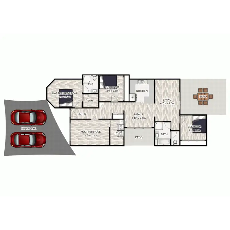Floorplan of Homely house listing, 27 Lamington Place, Loganholme QLD 4129