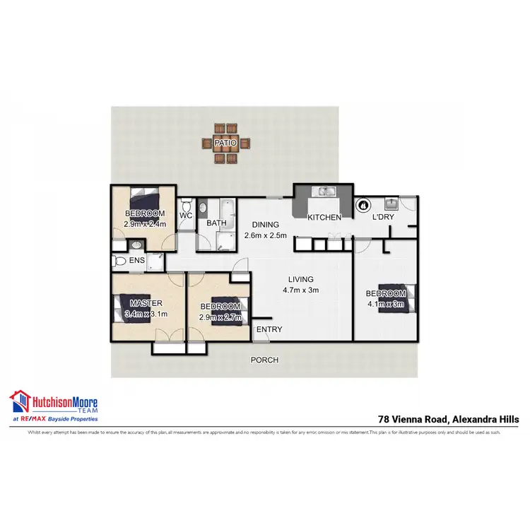Floorplan of Homely house listing, 78 Vienna Road, Alexandra Hills QLD 4161