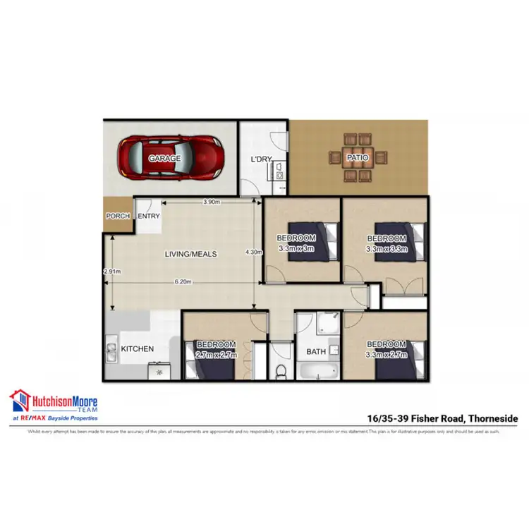 Floorplan of Homely house listing, 16/35-39 Fisher Road, Thorneside QLD 4158