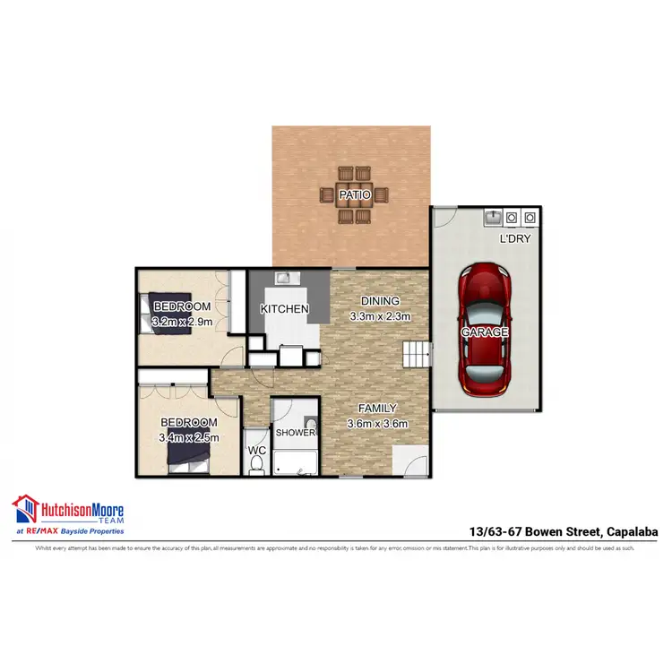 Floorplan of Homely villa listing, 13/63-67 Bowen Street, Capalaba QLD 4157