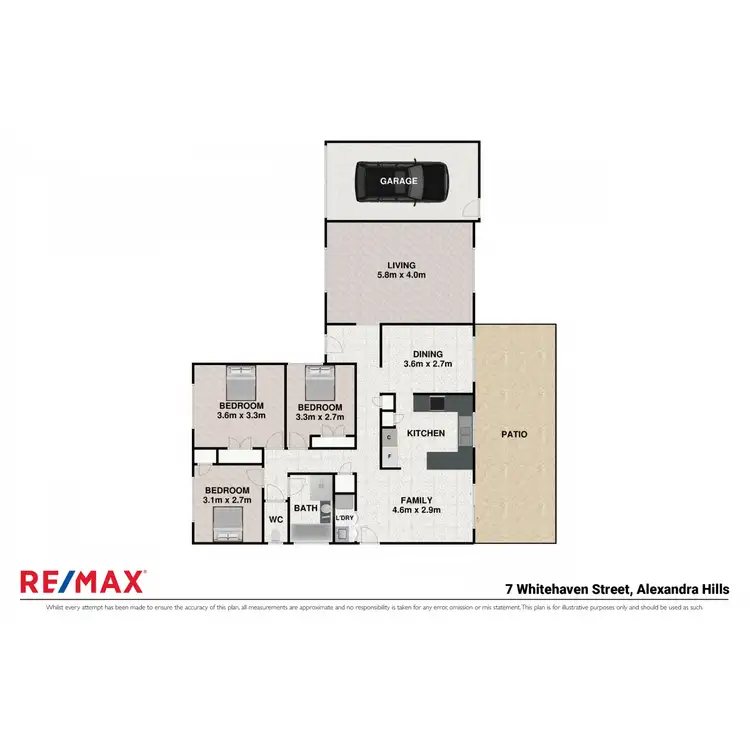 Floorplan of Homely house listing, 7 Whitehaven Street, Alexandra Hills QLD 4161