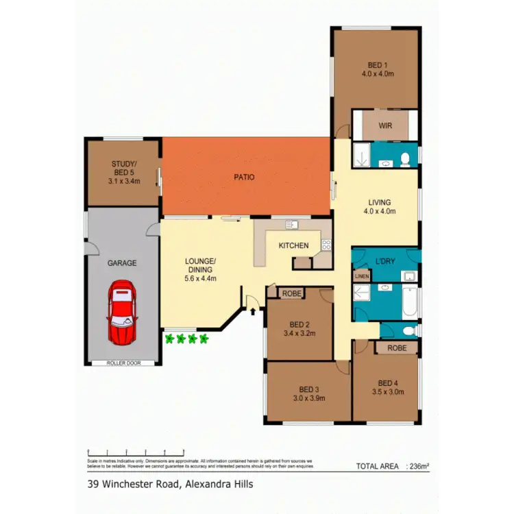 Floorplan of Homely house listing, 39 Winchester Road, Alexandra Hills QLD 4161