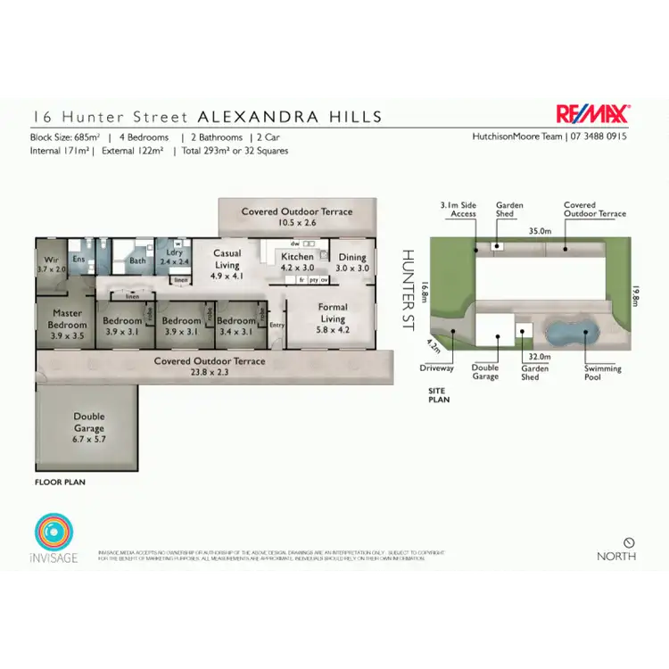 Floorplan of Homely house listing, 16 Hunter Street, Alexandra Hills QLD 4161