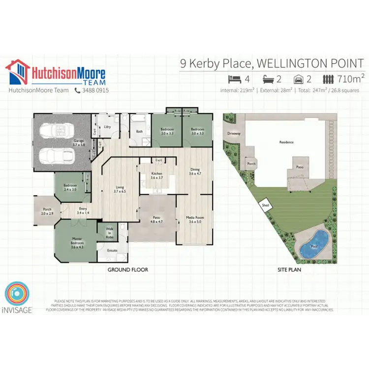 Floorplan of Homely house listing, 9 Kerby Place, Wellington Point QLD 4160