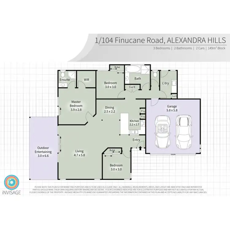 Floorplan of Homely house listing, 1/104 Finucane Road, Alexandra Hills QLD 4161