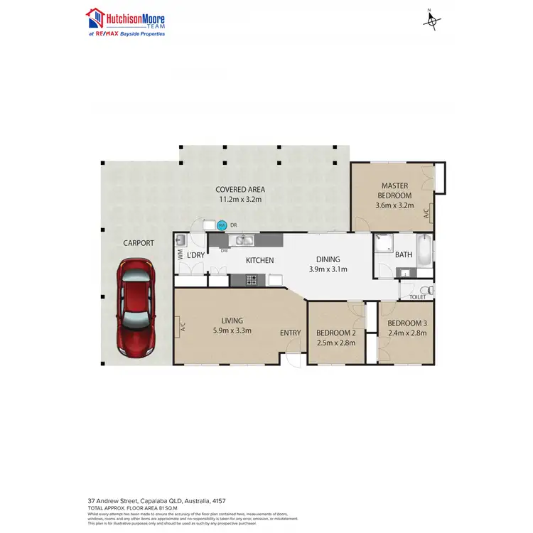 Floorplan of Homely house listing, 37 Andrew Street, Capalaba QLD 4157