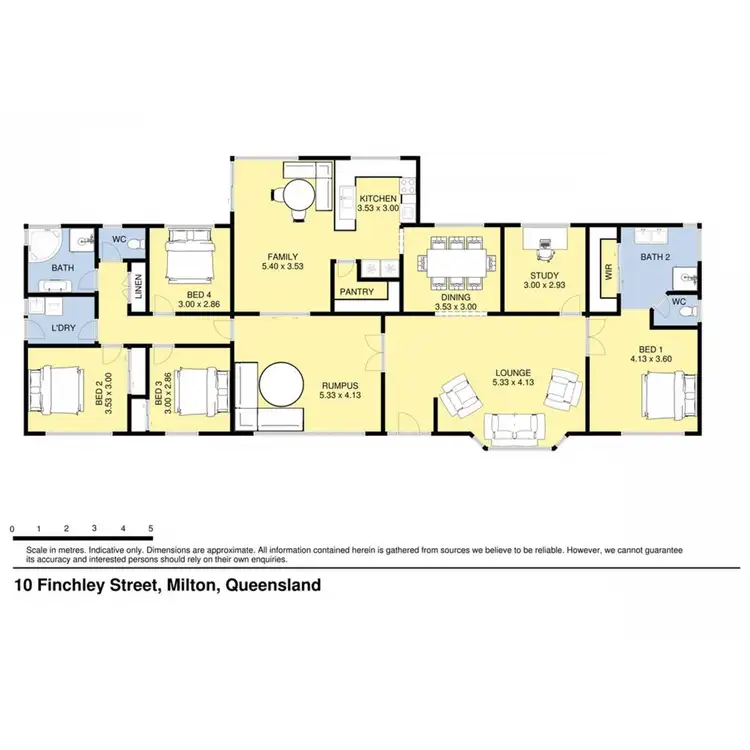 Floorplan of Homely house listing, 46 Hanover Drive, Alexandra Hills QLD 4161