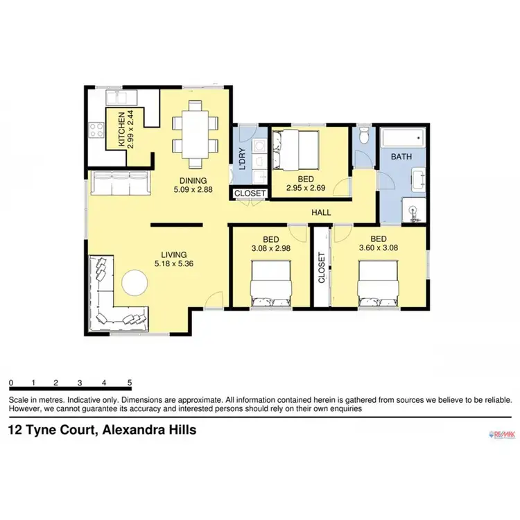 Floorplan of Homely house listing, 12 Tyne Court, Alexandra Hills QLD 4161