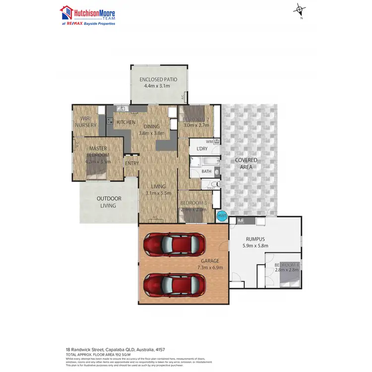 Floorplan of Homely house listing, 18 Randwick Street, Capalaba QLD 4157