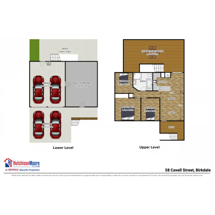 Floorplan of Homely house listing, 58 Cavell Street, Birkdale QLD 4159