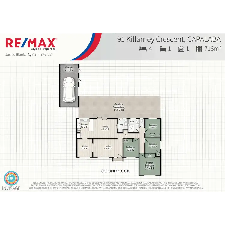 Floorplan of Homely house listing, 91 Killarney Crescent, Capalaba QLD 4157