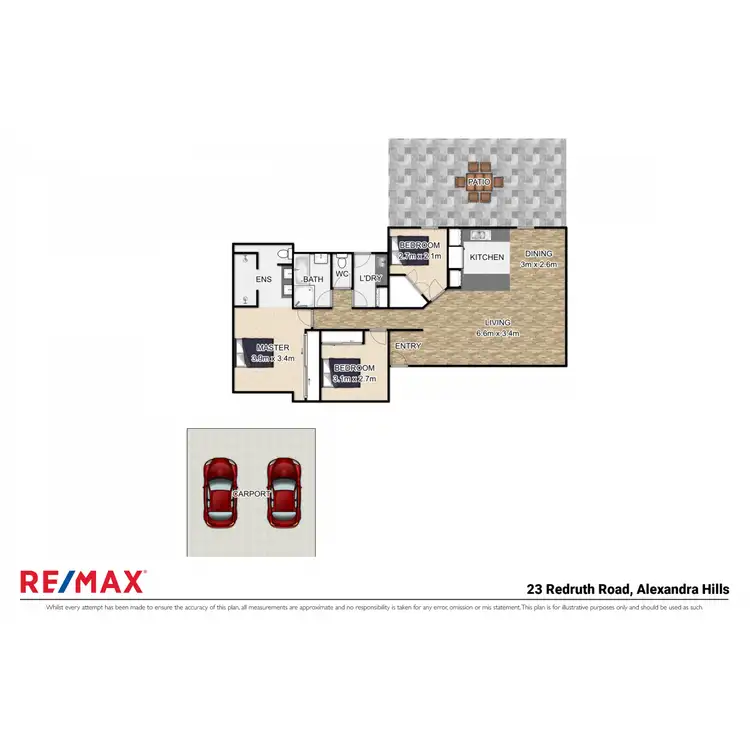 Floorplan of Homely house listing, 23 Redruth Road, Alexandra Hills QLD 4161