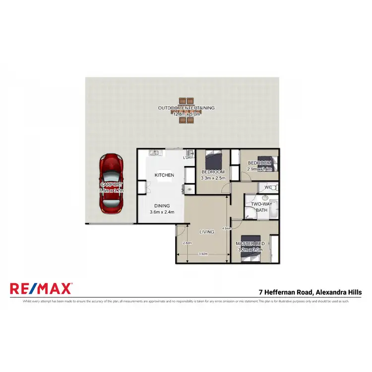 Floorplan of Homely house listing, 7 Heffernan Road, Alexandra Hills QLD 4161