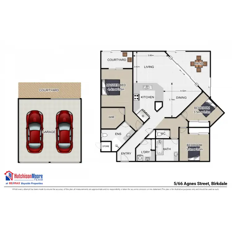 Floorplan of Homely house listing, 5/66 Agnes Street, Birkdale QLD 4159