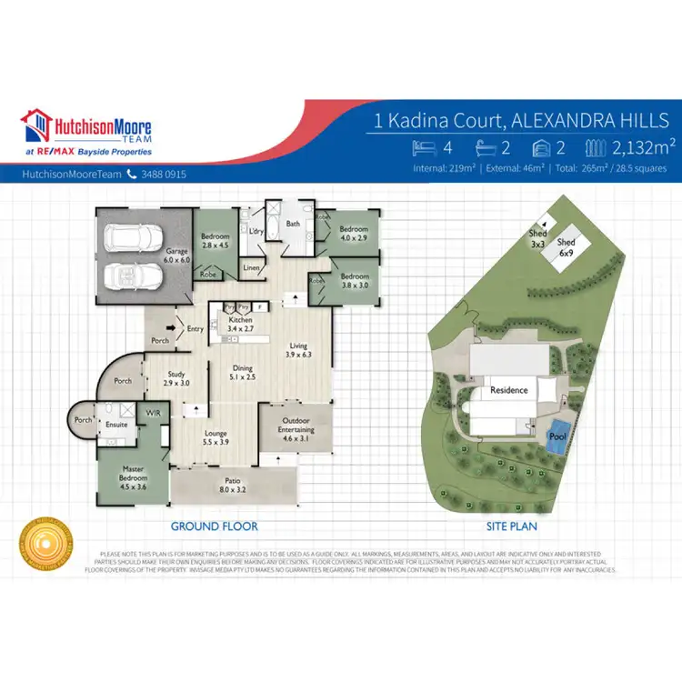 Floorplan of Homely house listing, 1 Kadina Court, Alexandra Hills QLD 4161