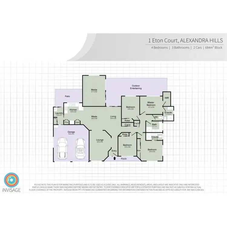 Floorplan of Homely house listing, 1 Eton Court, Alexandra Hills QLD 4161