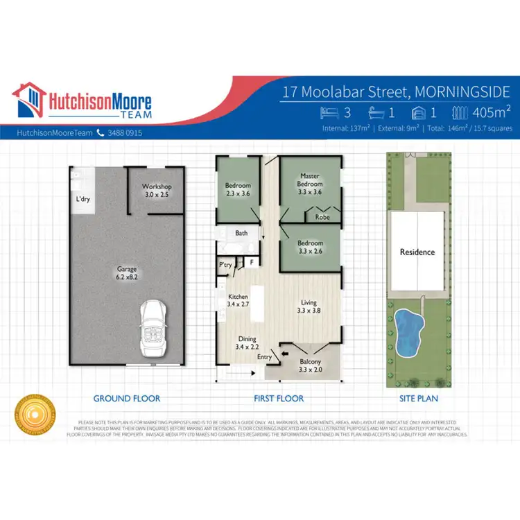 Floorplan of Homely house listing, 17 Moolabar Street, Morningside QLD 4170