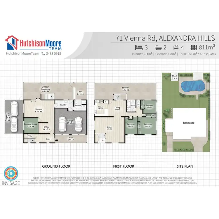 Floorplan of Homely house listing, 71 Vienna Road, Alexandra Hills QLD 4161