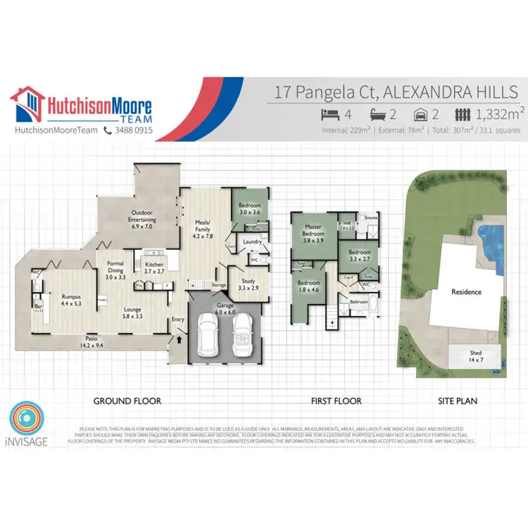 Floorplan of Homely house listing, 17 Pangela Court, Alexandra Hills QLD 4161