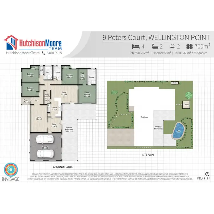 Floorplan of Homely house listing, 9 Peters Court, Wellington Point QLD 4160