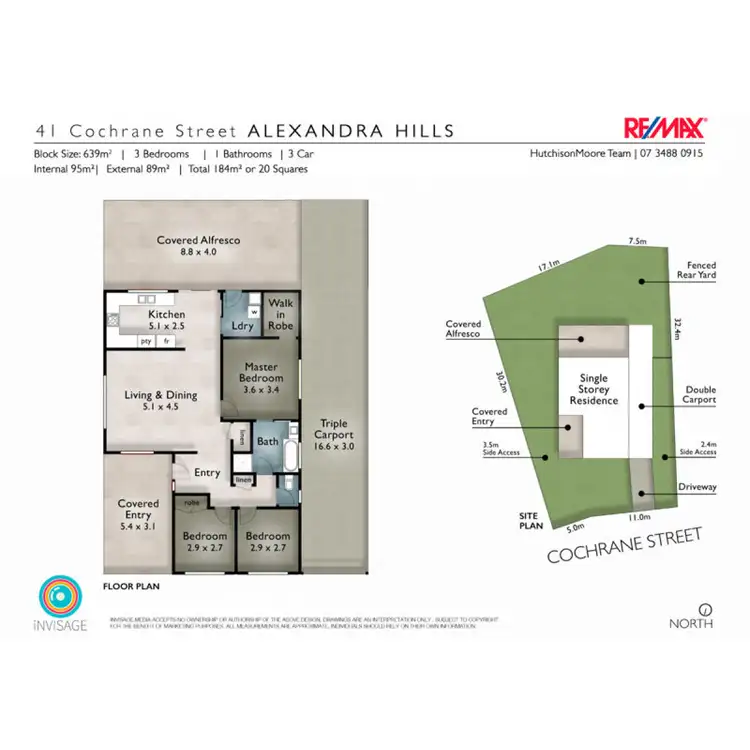 Floorplan of Homely house listing, 41 Cochrane, Alexandra Hills QLD 4161