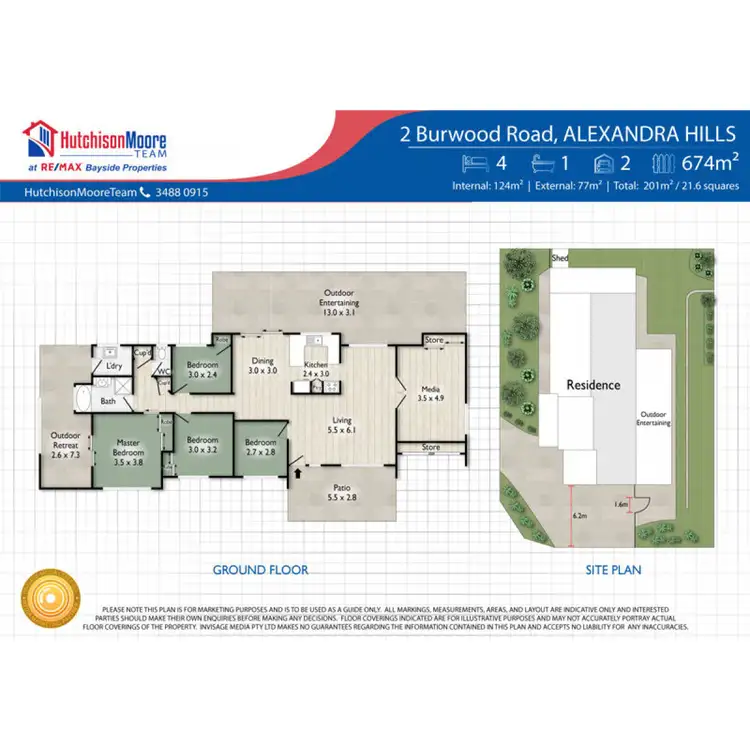 Floorplan of Homely house listing, 2 Burwood Road, Alexandra Hills QLD 4161