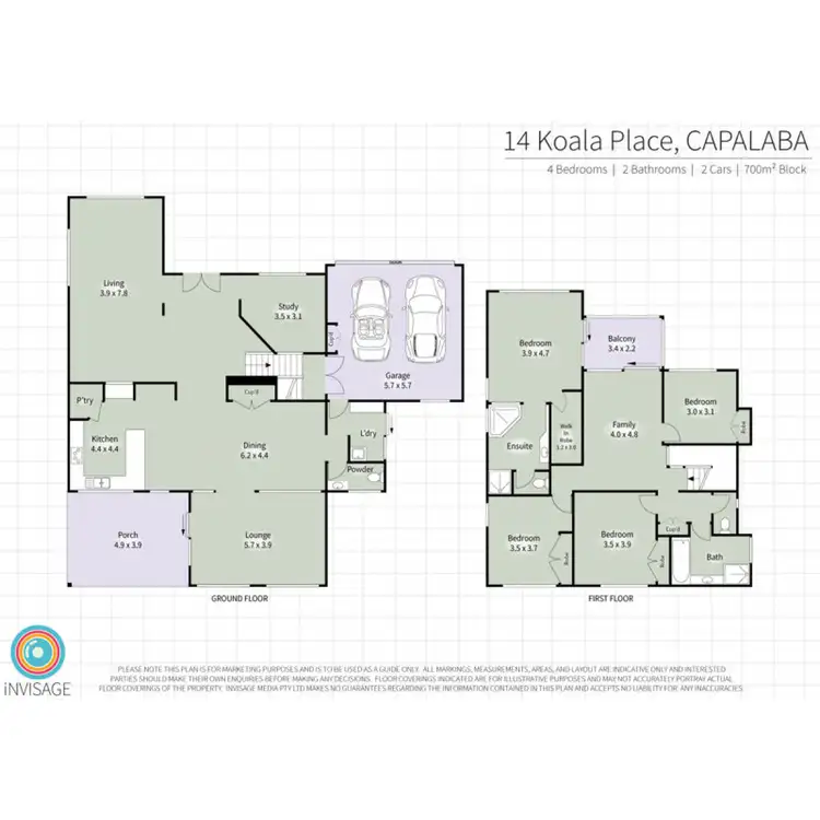 Floorplan of Homely house listing, 14 Koala Place, Capalaba QLD 4157