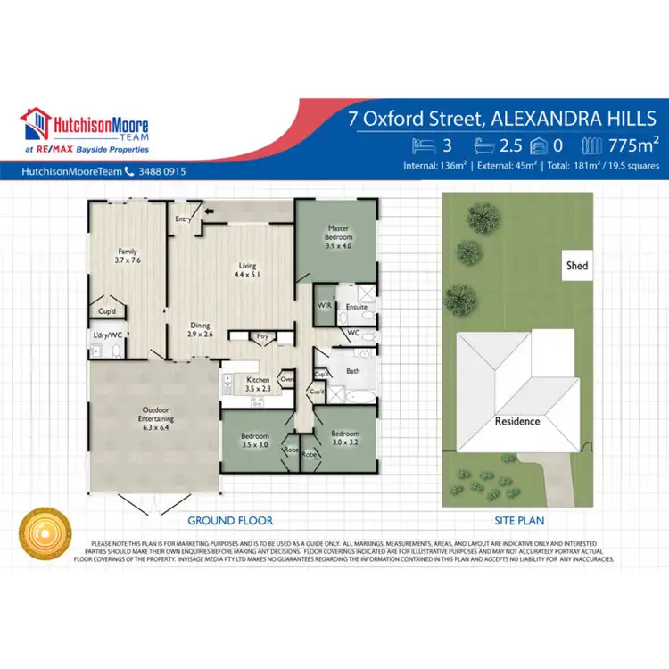 Floorplan of Homely house listing, 7 Oxford Street, Alexandra Hills QLD 4161
