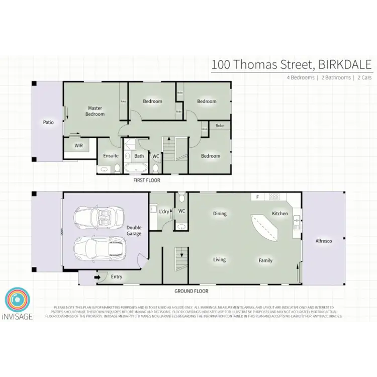 Floorplan of Homely house listing, 100 Thomas Street, Birkdale QLD 4159