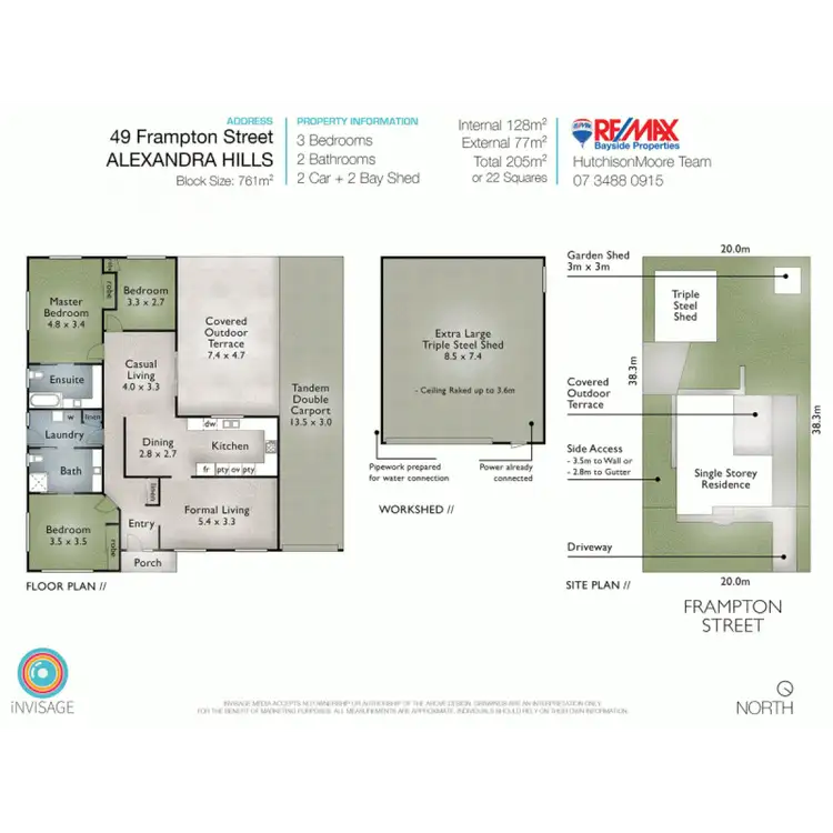 Floorplan of Homely house listing, 49 Frampton Street, Alexandra Hills QLD 4161
