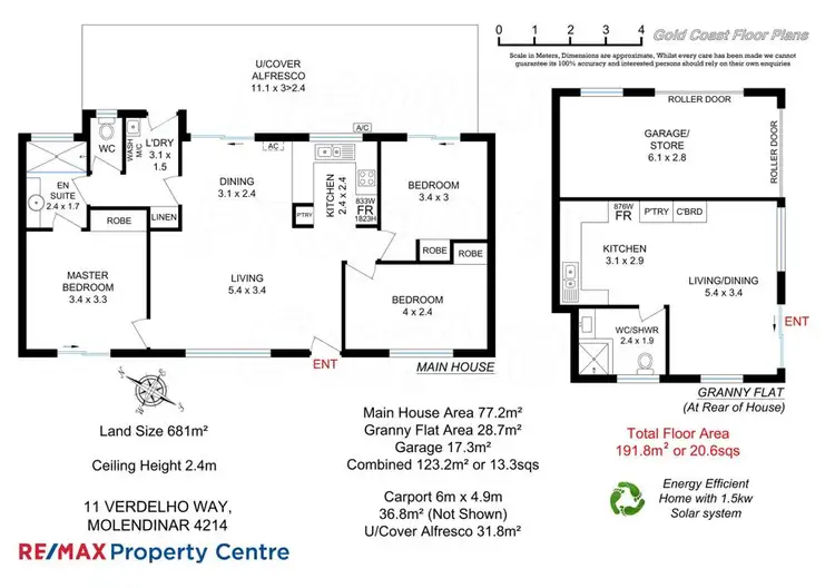 Floorplan of Homely house listing, 11 Verdelho Way, Molendinar QLD 4214