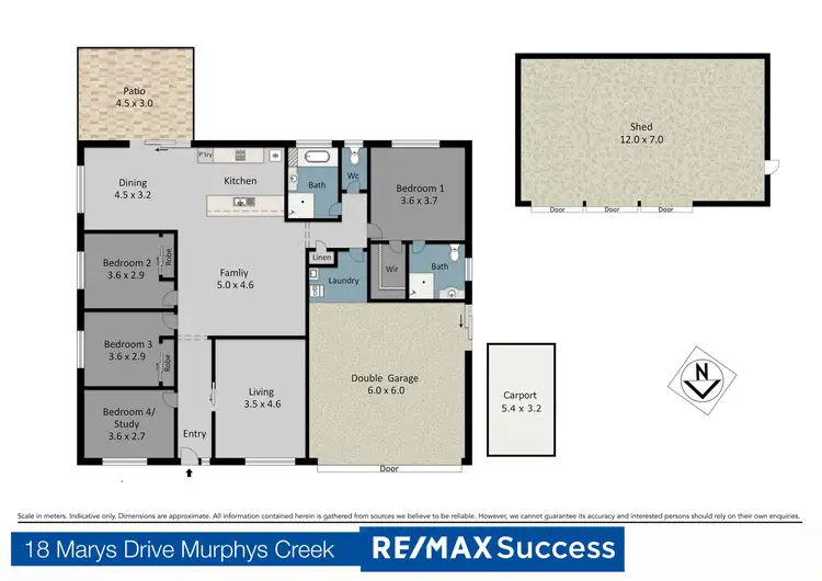 Floorplan of Homely house listing, 18 Mary Drive, Murphys Creek QLD 4352