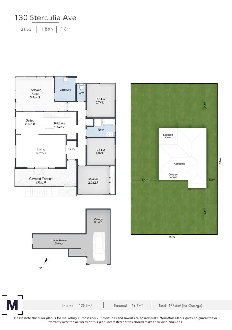 Floorplan of Homely house listing, 130 Sterculia Ave, Holland Park West QLD 4121