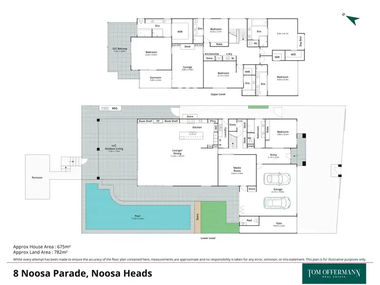 Floorplan of Homely house listing, 8 Noosa Parade, Noosa Heads QLD 4567