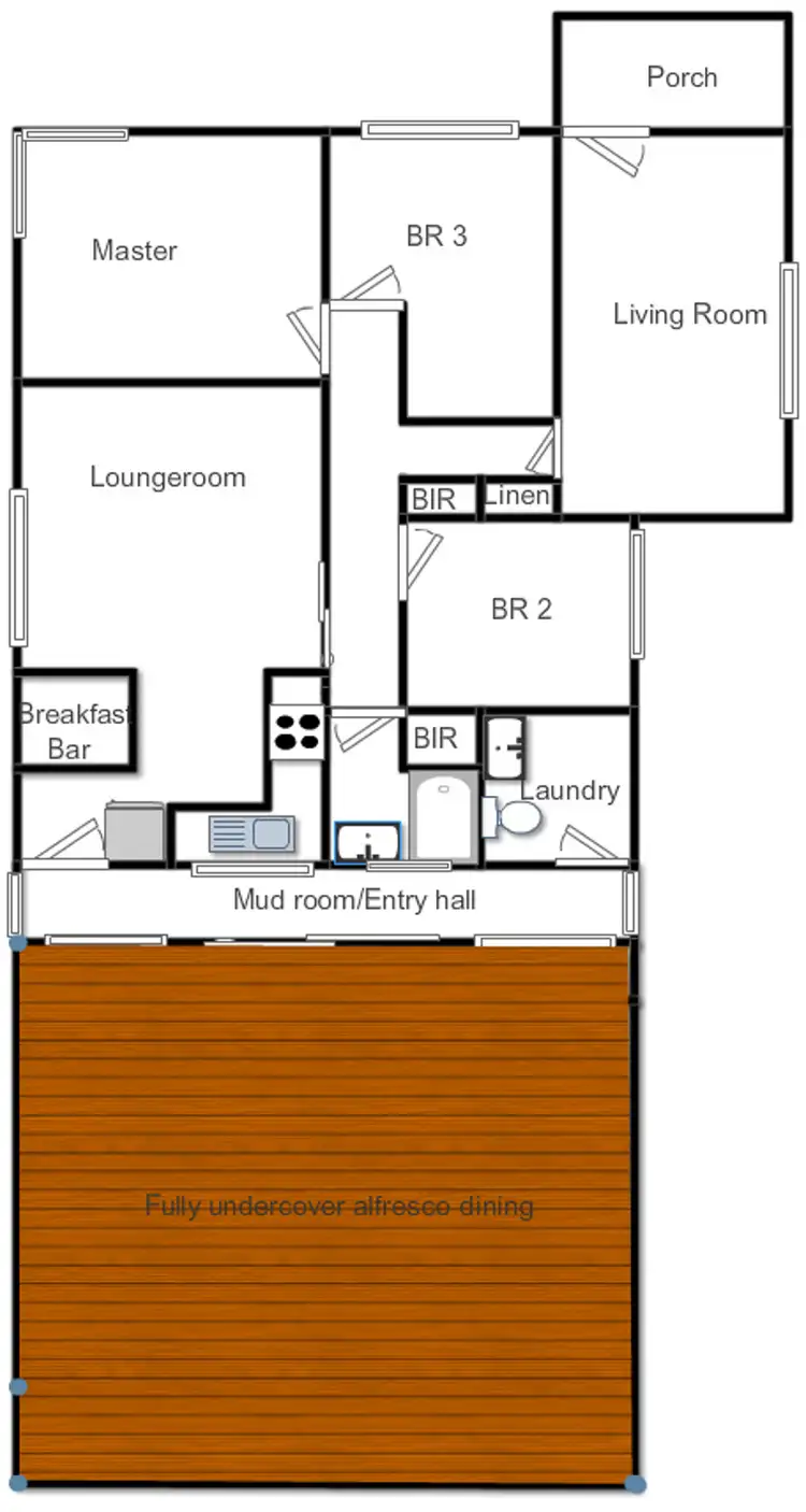 Floorplan of Homely house listing, 49 Camden Street, Binalong NSW 2584