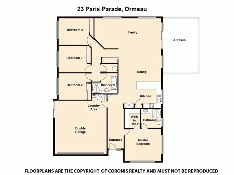 Floorplan of Homely house listing, 23 Paris Parade, Ormeau QLD 4208