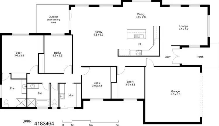 Floorplan of Homely house listing, Address available on request