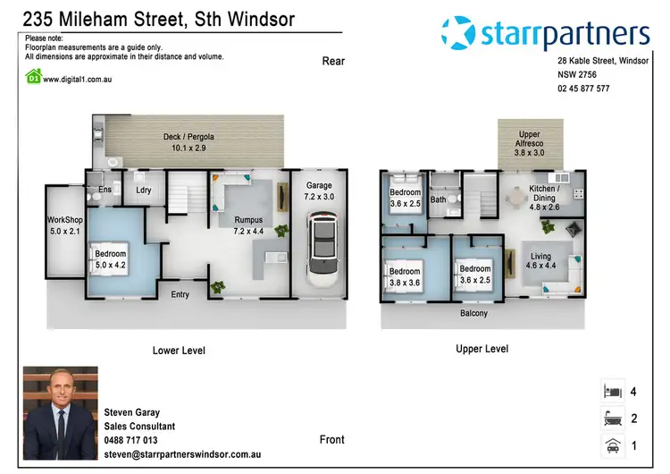 Floorplan of Homely house listing, 235 Mileham Street, South Windsor NSW 2756