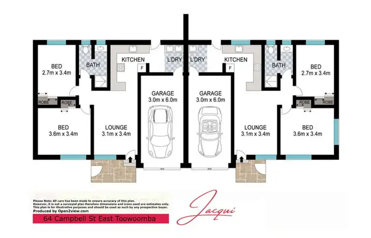 Floorplan of Homely block of units listing, 64 Campbell Street, East Toowoomba QLD 4350