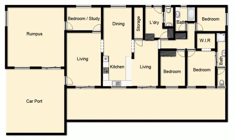 Floorplan of Homely house listing, 6 Kesteven Street, Albany Creek QLD 4035