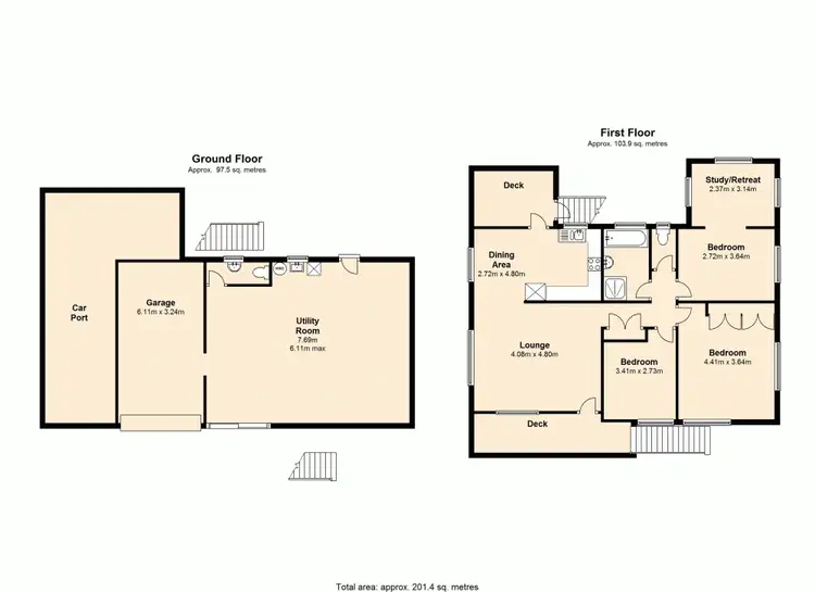 Floorplan of Homely house listing, 18 Keats Avenue, Strathpine QLD 4500