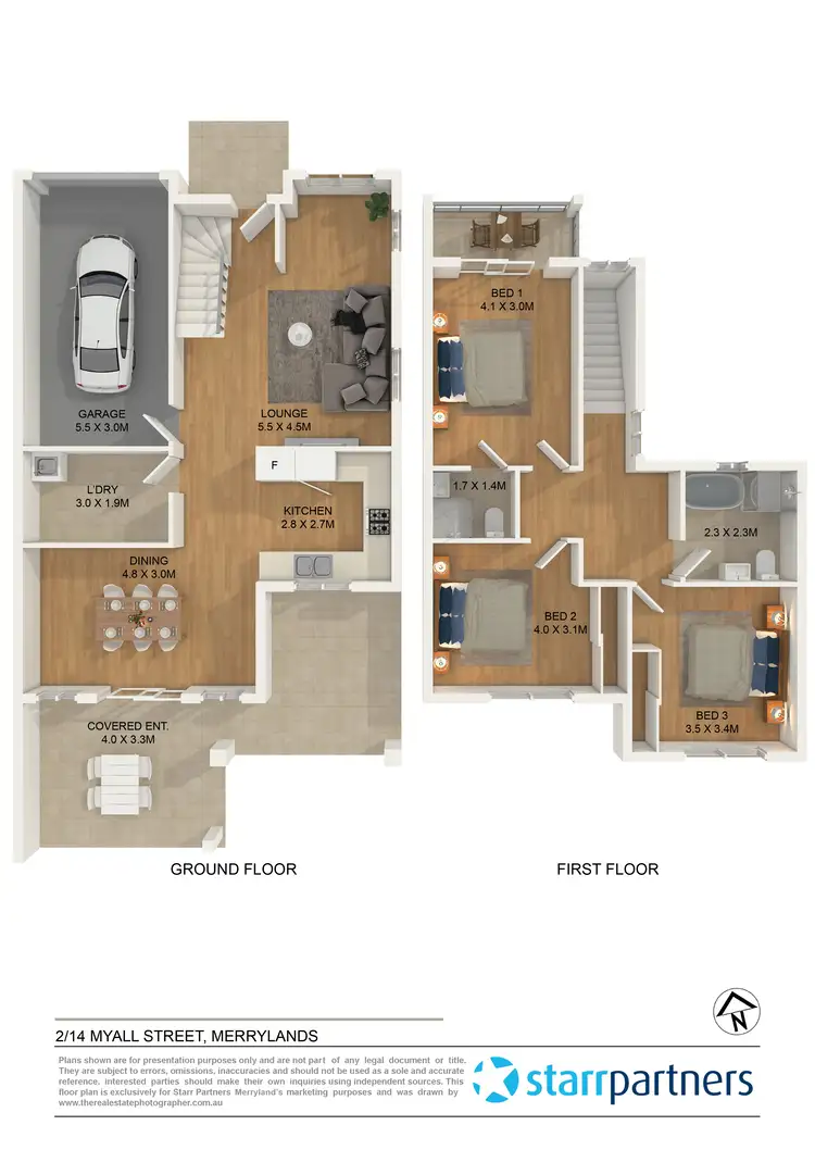 Floorplan of Homely house listing, 2/14 Myall Street, Merrylands NSW 2160
