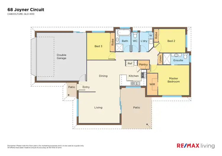 Floorplan of Homely house listing, 68 Joyner Circuit, Caboolture QLD 4510