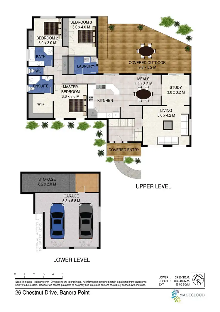 Floorplan of Homely house listing, 26 Chestnut Drive, Banora Point NSW 2486