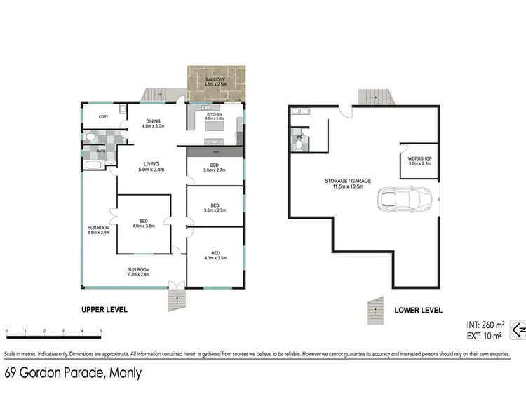 Floorplan of Homely house listing, 69 Gordon Parade, Manly QLD 4179