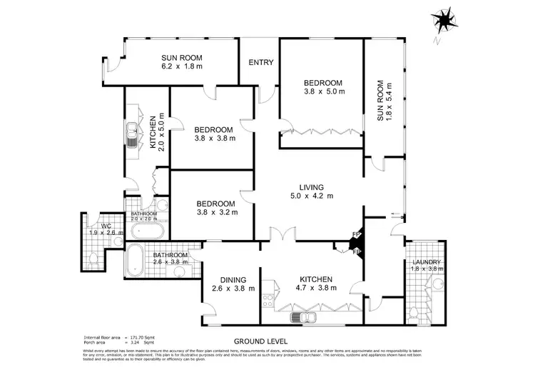 Floorplan of Homely house listing, 5 Kirk Street, Toowoomba City QLD 4350