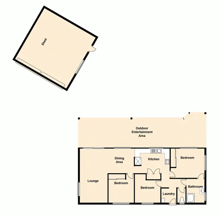 Floorplan of Homely house listing, 5 Brae Court, Caboolture QLD 4510