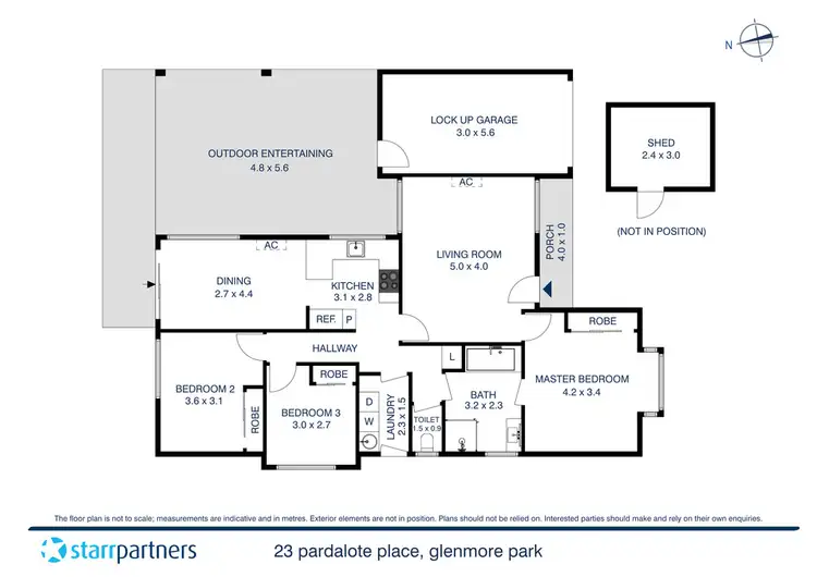 Floorplan of Homely house listing, 23 Pardalote Place, Glenmore Park NSW 2745