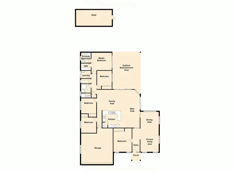 Floorplan of Homely house listing, 33 Mckenzie Avenue, Narangba QLD 4504