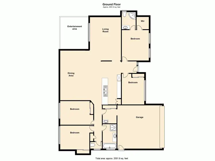 Floorplan of Homely house listing, 5 Wirragrove Circuit, Kallangur QLD 4503